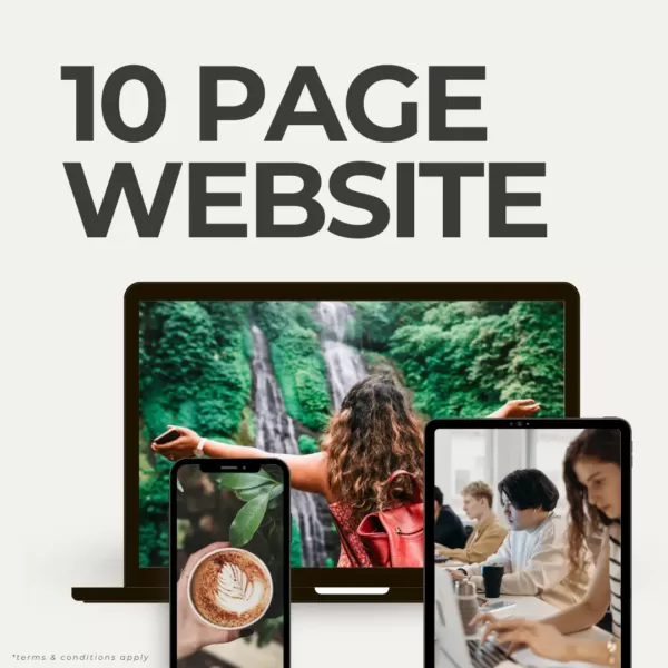 Ten Page Website