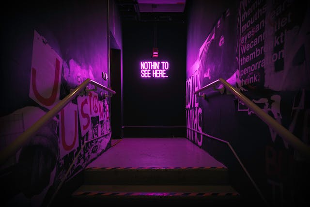 neon sign totally digital marketing seo services agency neon sign
