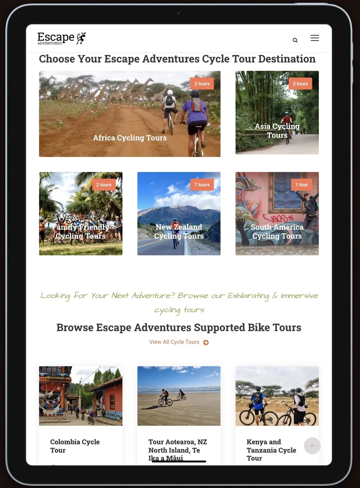 totally digital marketing agency Tourism website builder developer